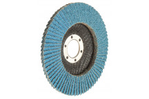 Disc Flap Wheel Zircon BLUE SS 115 x 80g TOLSEN