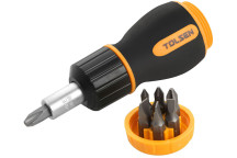 Ratchet Driver 7-in-1 25mm (4,5,6,PH0,PH1,PH2,PH3) TOLSEN