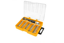 Screwdriver Bit Set Precision 32pc In Plastic Case TOLSEN