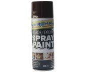 Spray Paint Dark Brown 350ml Marshal