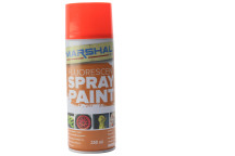 Spray Paint Flourescent Orange 350ml Marshal