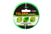 Garden Trimmer Line 2mm x 15m Square  TOLSEN