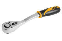Socket Ratchet Reversible Offset  3/8\" 72T Indust. TOLSEN#