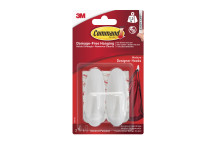 Command Designer Hooks Medium White 2Hks+4S