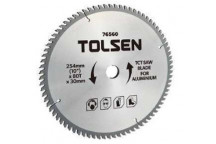 Saw Blade TCT 254x80tx30b Alum TOLSEN