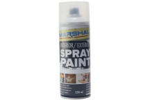 Spray Paint Clear Laquer 350ml Marshal