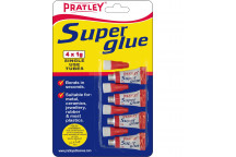 Pratley SUPERGLUE 4x1g Blister (98008)