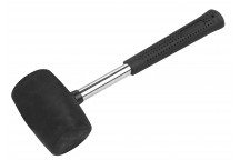 Mallet Rubber Steel Tubular Handle 16oz/450g  TOLSEN