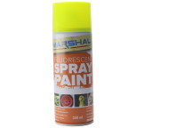 Spray Paint Flourescent Yellow 350ml Marshal