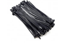 Cable Tie Nylon 4.8 x 300mm Black T50 I (100) TOLSEN