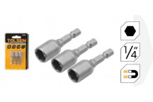 Screw Bit Holder Magnetic 3Pc 3/8 x 48 TOLSEN