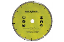 Diamond Blade 230mm Seg MARSHAL YELLOW BULK***