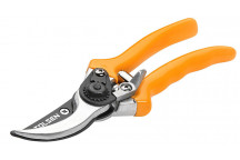 Garden Secateurs Bypass 200mm SK5 Blade Pvc Dipped Handle Indust. TOLS