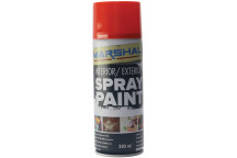 Spray Paint Fire Red 350ml Marshal