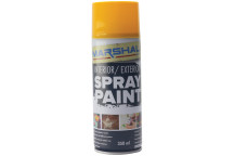 Spray Paint Sunshine Yellow 350ml Marsha