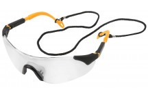 Glasses Safety Clear (sporty) (Anti-Scratch/Anti UV) Tolsen