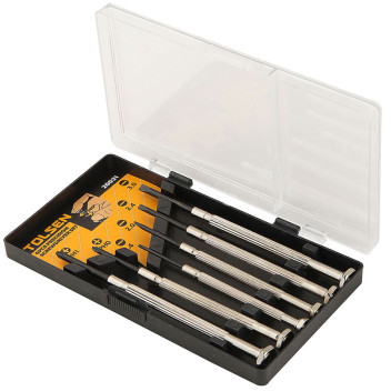 Screwdriver Set Precision 6pc TOLSEN