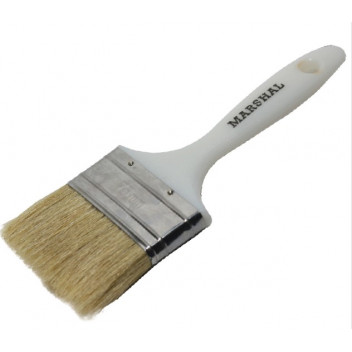 Brush Paint Blonde Plastic Handle Marshal 100mm