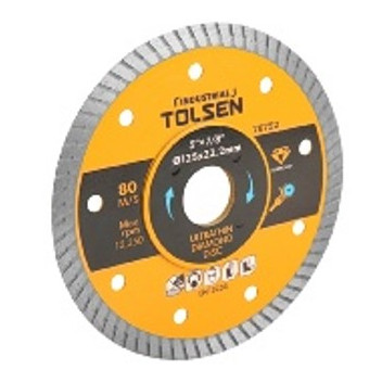 Diamond Blade ULTRA THIN 230mmx22.2x1.8mm 8mm Indust. TOLSEN