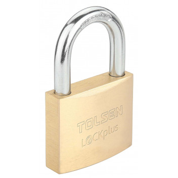 Padlock Brass 30mm 3 Keys  Blister Indust. TOLSEN