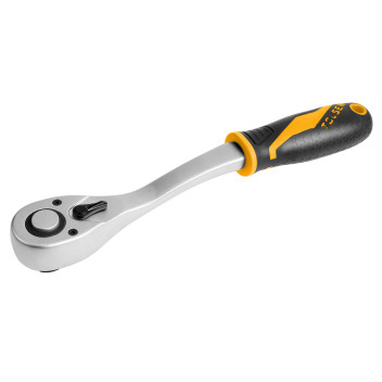 Socket Ratchet Reversible Offset  3/8\" 72T Indust. TOLSEN#