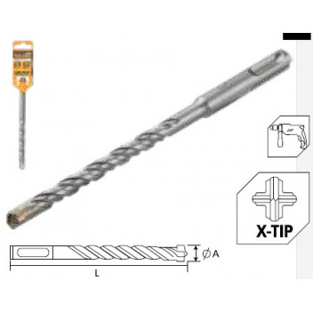 Drill SDS 8x260 X-TIP Indust. TOLSEN