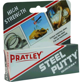 Pratley Quickset Steel  Epoxy 36ml (17005)  Bubble Pack