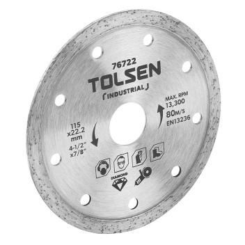 Diamond Blade 115mm RIM Indust. TOLSEN