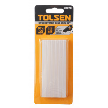 Glue Sticks 7mmx100mm 12Pc TOLSEN