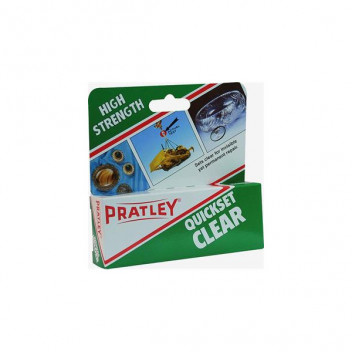 Pratley Quickset Clear 36ml (16143)  Bubble Pack