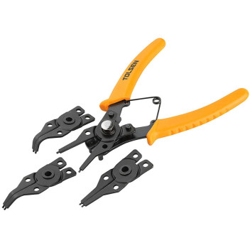 Plier Circlip Set 4 IN 1  160mm TOLSEN