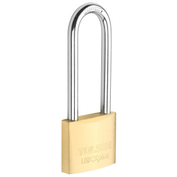 Padlock Brass 40mm 2 Keys  L/Shkl Blister Indust. TOLSEN