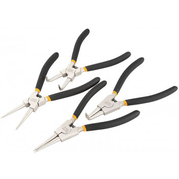 Plier Circlip Set 4 Pc 180mm TOLSEN