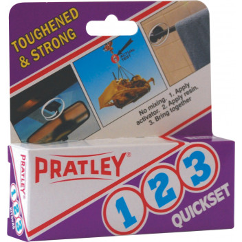 Pratley 1-2-3 Quickset 15ml (12007)  Bubble Pack