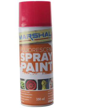 Spray Paint Flourescent Pink 350ml Marshal