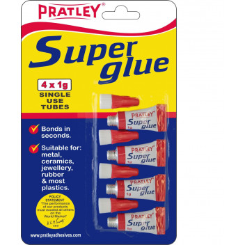 Pratley SUPERGLUE 4x1g Blister (98008)