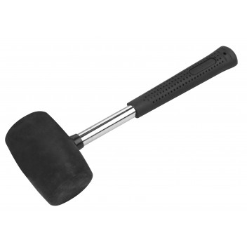 Mallet Rubber Steel Tubular Handle 16oz/450g  TOLSEN