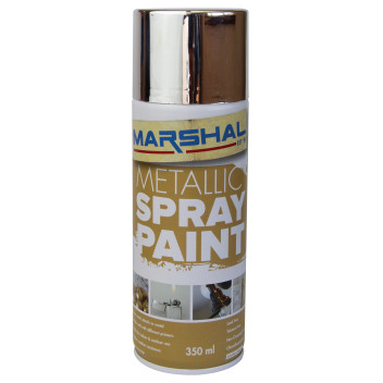 Spray Paint Chrome 350ml Marshal