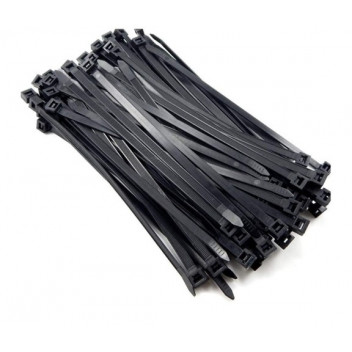 Cable Tie Nylon 3.6 x 140mm Black T30 R (100) TOLSEN