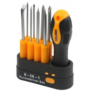 Screwdriver Set 8Pc Interchangeable Tolsen###
