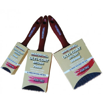 Paint Brush Plastic Handle ULTI-COAT 75mm (12)