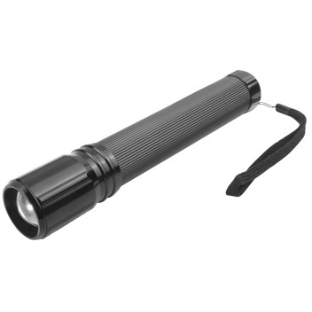 Torch 3 C Black LED 550 Lumens + Zoom Indust. TOLSEN