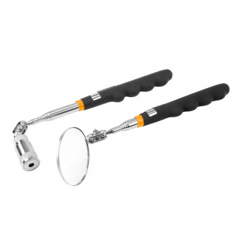 Pick Up Tool Telescopic Inspection Tool Set 2Pc  ( Pick up tool + Mirr