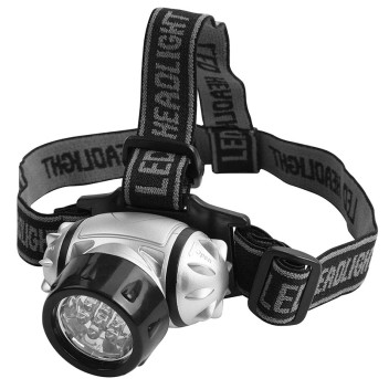 Torch Head Lamp 7 LED 3AAA TOLSEN