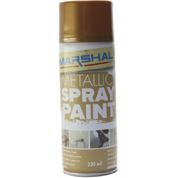 Spray Paint Rich Pale Gold 350ml Marshal