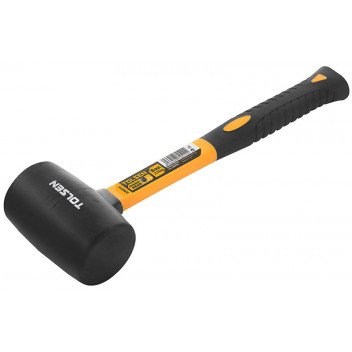Mallet Rubber Fibreglass Handle 450g TOLSEN Mallet Rubber Fibreglass Handle 450g TOLSEN